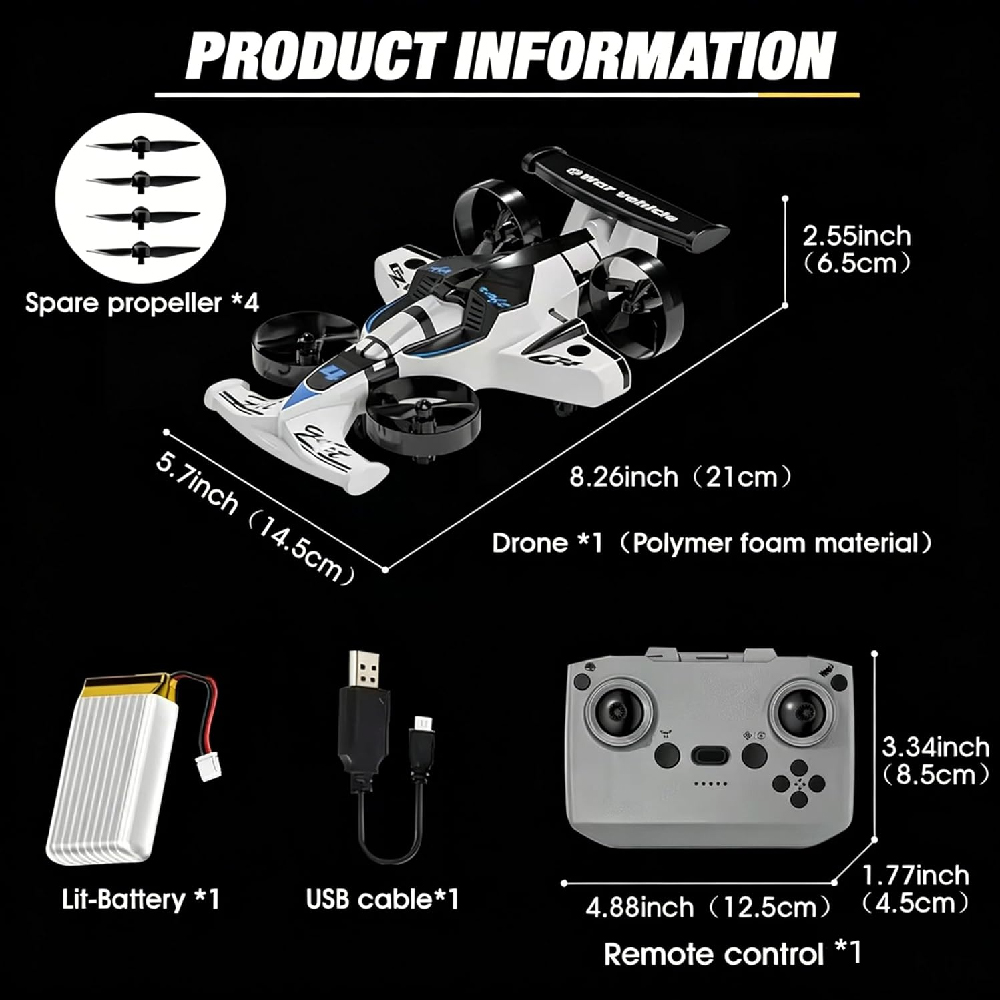 Voiture et drone 2-en-1 téléco - Drone Gimbal Controller avis et prix
