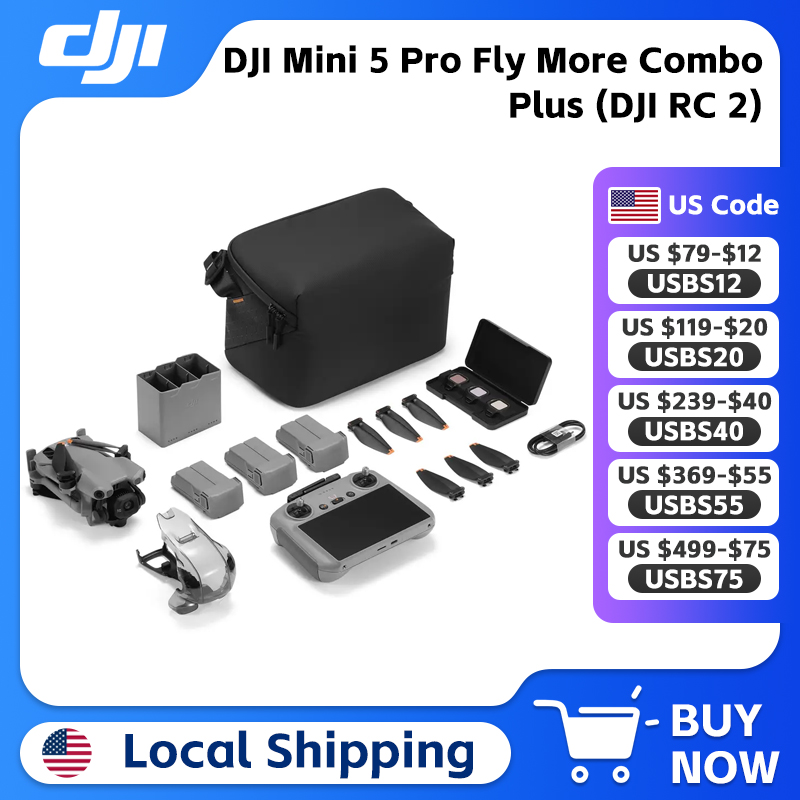 DJI Mini 5 Pro Fly More Combo  - Drone Gimbal 2 Axis avis et prix