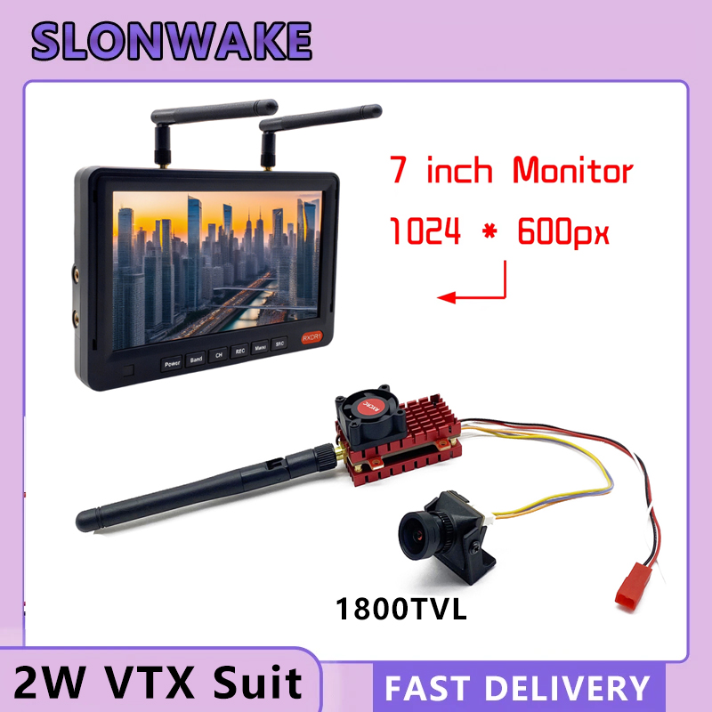 SLONWAKE 5.8G 2W VTX FPV 1800T - Drone Gimbal Controller avis et prix