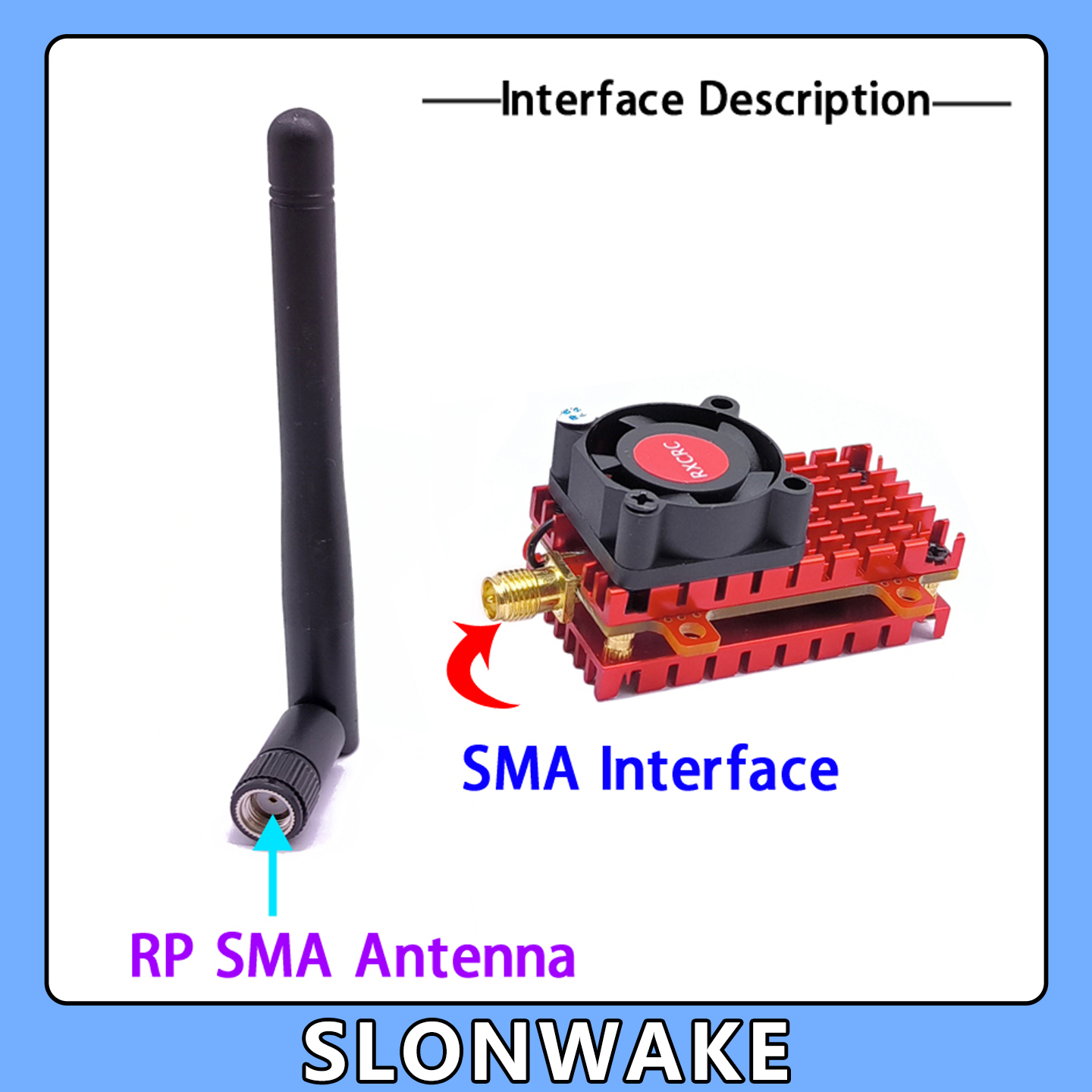 SLONWAKE 5.8G 2W VTX FPV 1800T - Drone Gimbal Controller avis et prix