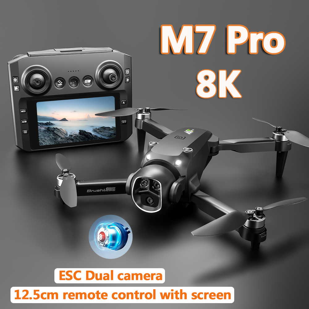 Drone M7 moteur sans balais 8K - Drone Gimbal Mount avis et prix