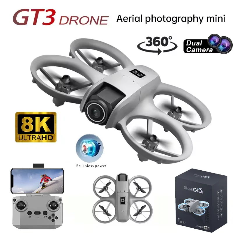 Drone GT3 original 8K GPS HD,  - Drone Gimbal Mount avis et prix